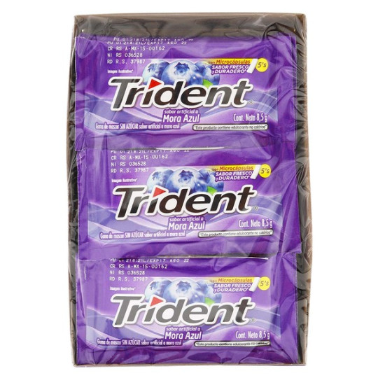 TRIDENT 5S MORA POS DISPLAY 18 UD 8.5G