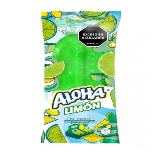 PALETA ALOHA LIMON