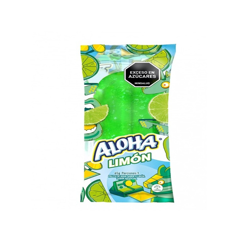 PALETA ALOHA LIMON