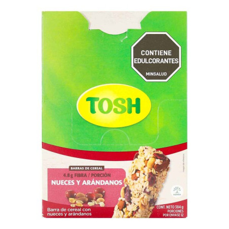 BARRA TOSH ARANDANOS 32 GR 12 UND