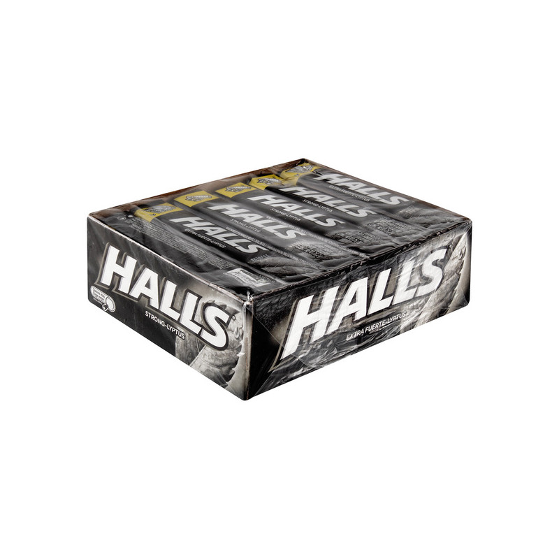 HALLS EXTRA STRONG 12 BARRAS