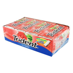 CHICLE TRIDENT SANDIA 12 UND