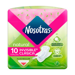 TOA.NOSOTRAS NAT. INV.CLAS.TELA 10UDS