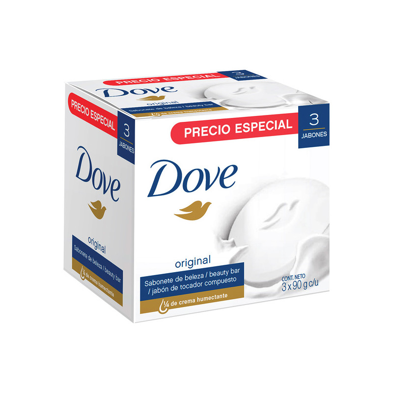 3 JAB.DOVE BLANCO 90 GR