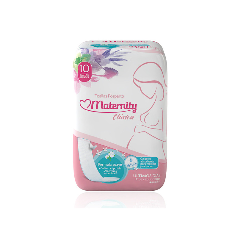 TOALLA MATERNITY 10 UND