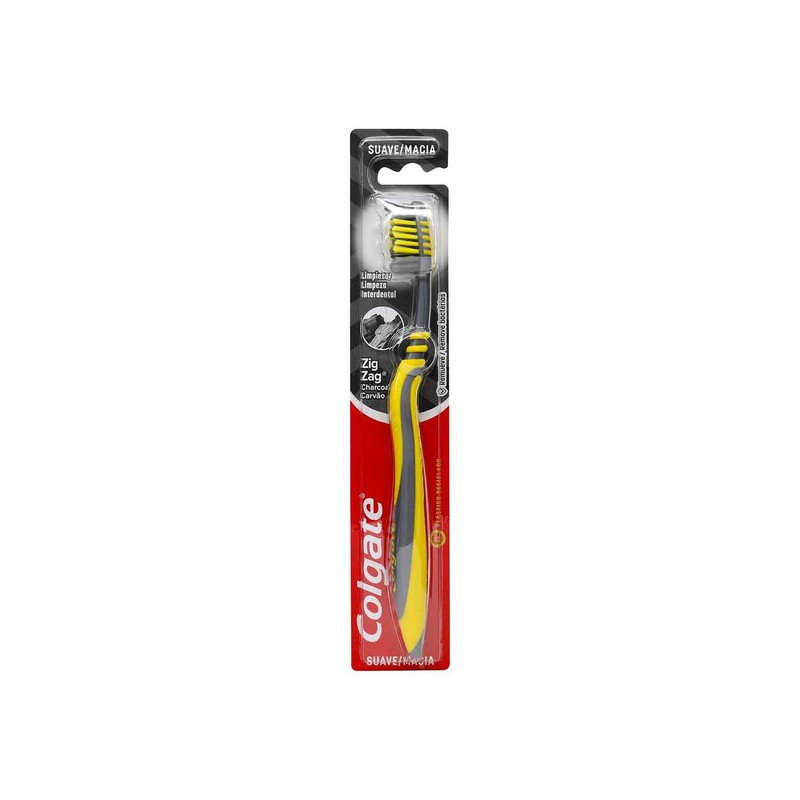 CEPILLO COLGATE ZIG ZAG SUAVE CARBON