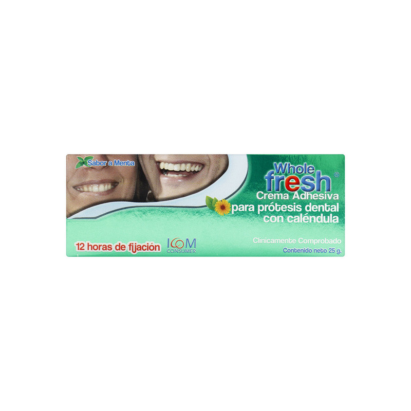 ( ) CRE.ADH WHOLEFRESH MENTA 25 GR ICOM