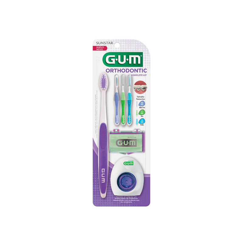 KIT DE ORTODONCIA SUNSTAR GUM
