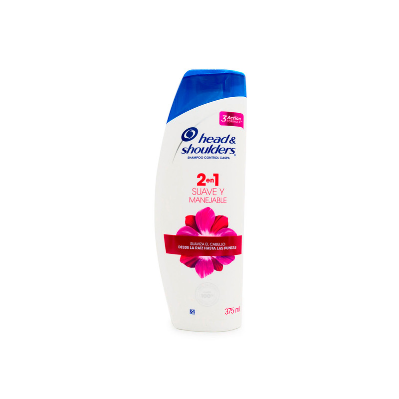 CHA.HEAD-SHOULDERS 2 1 SUAVE MAN.375 ML