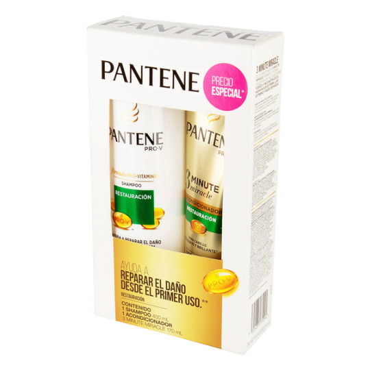 CHA.PANTENE REST.400 ACOND.170 3MM P.E