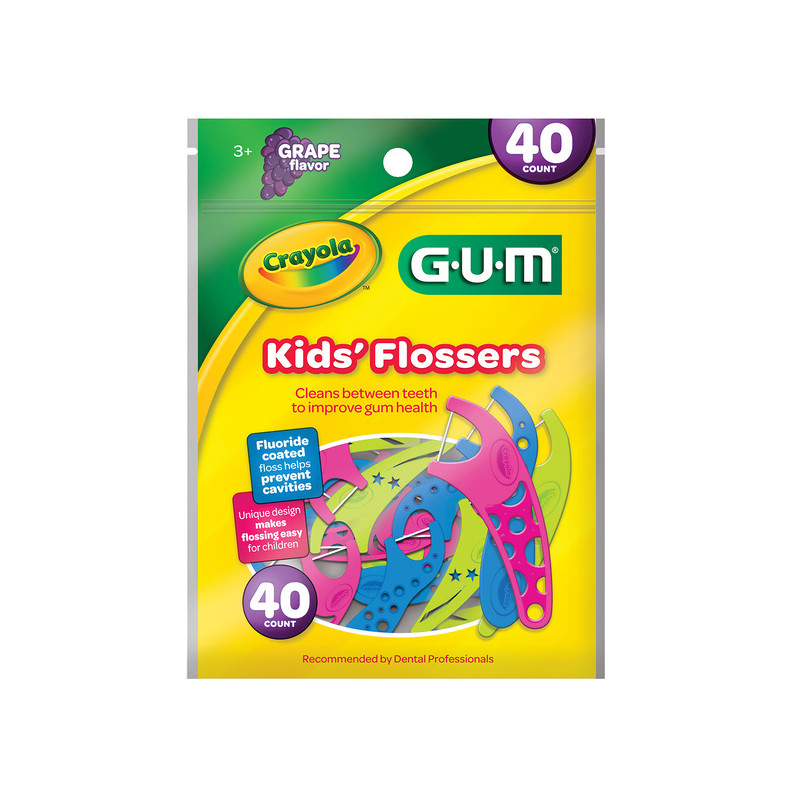 HILO DENTAL GUM FLOSSER CRAYOLO 40 UND