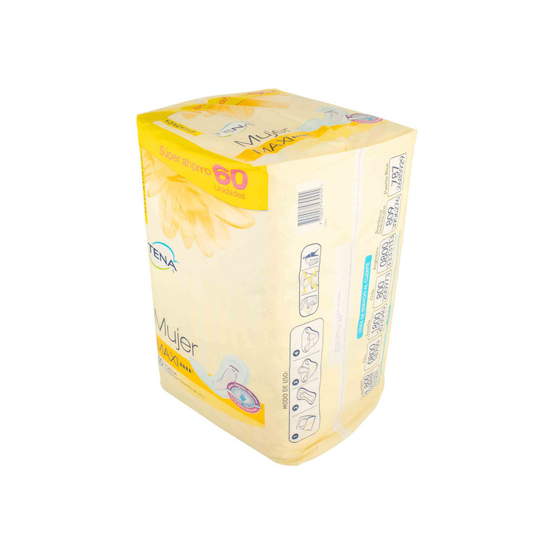 TOA.TENA MUJER MAXI 60 UND