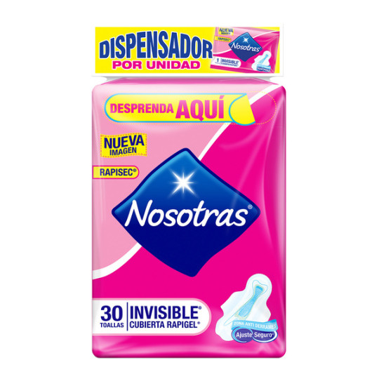 TOA.NOSOTRAS INVISIB.RAPIGEL DISP.30 UND