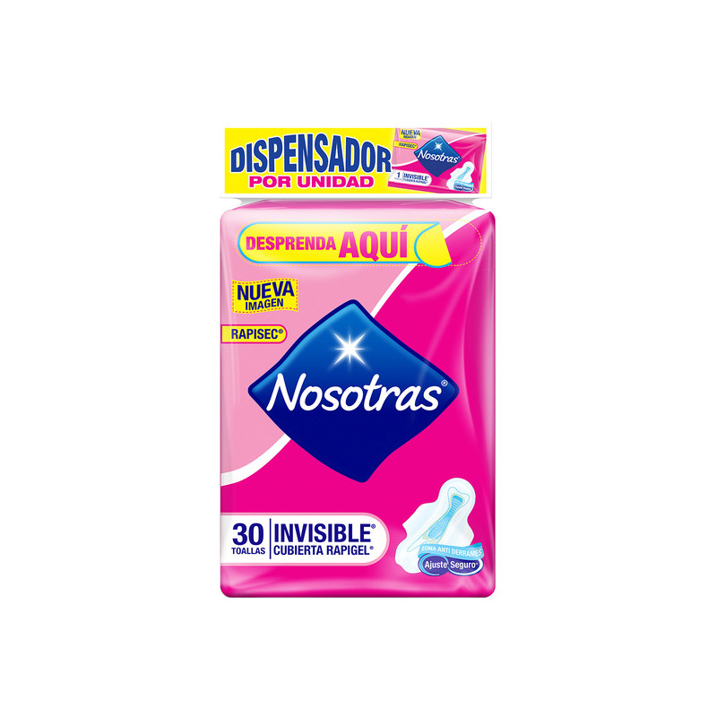 TOA.NOSOTRAS INVISIB.RAPIGEL DISP.30 UND
