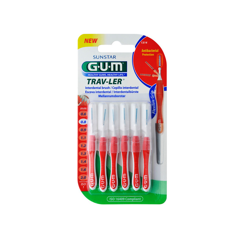 CEP.GUM INTER.PROXABRUSH F.CILIND.6 UNDS