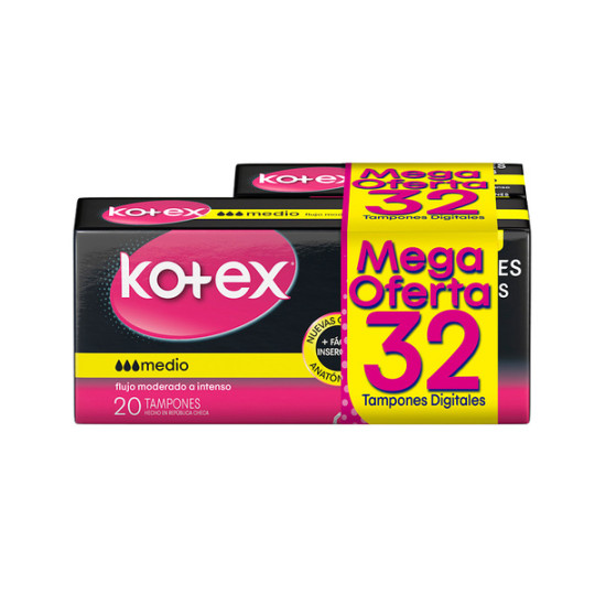 TAM.KOTEX EV.DIGITAL MEDIO 20 UND 12 M.O