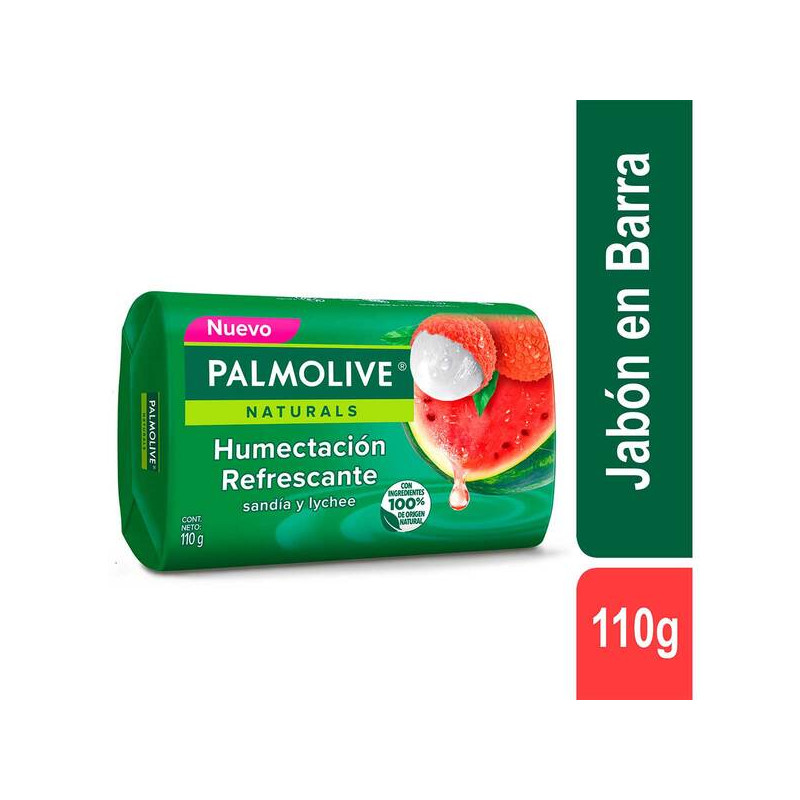 JABON PALMOLIVE SANDIA Y LYCHEE 110 GR
