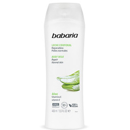 CREMA BABARIA BODY MILK ALOE 400 ML