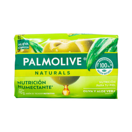 JABON PALMOLIVE ALOE Y OLIVA 110G