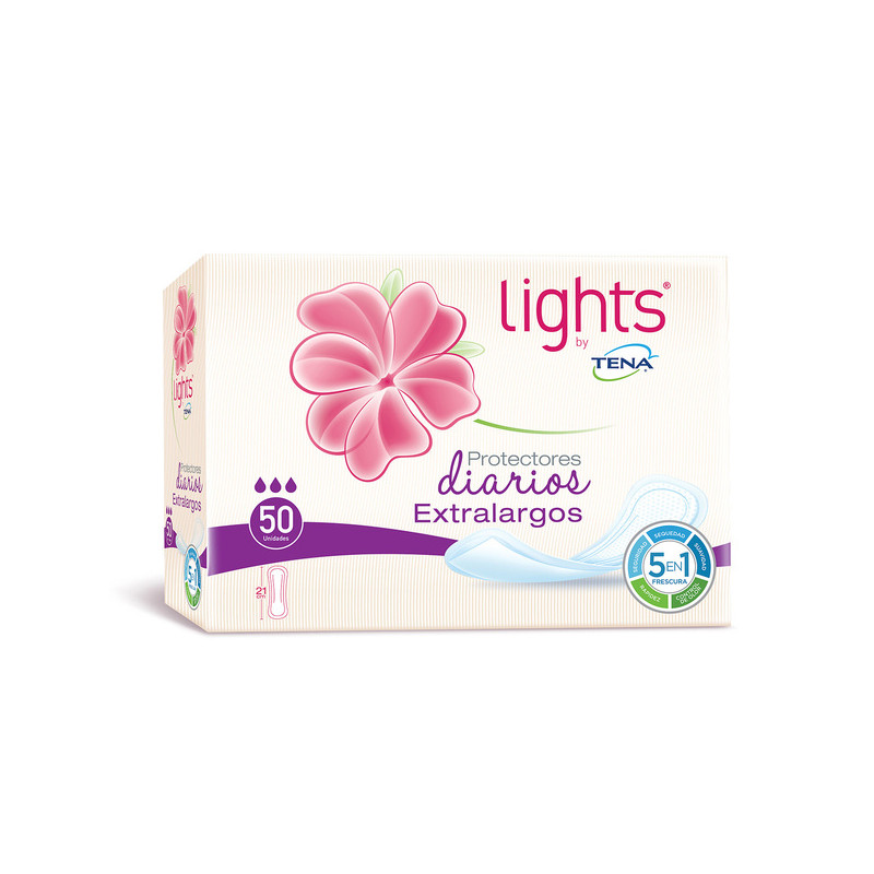 PROT.LIGHTS BY TENA EXTRALARGO 50 UND
