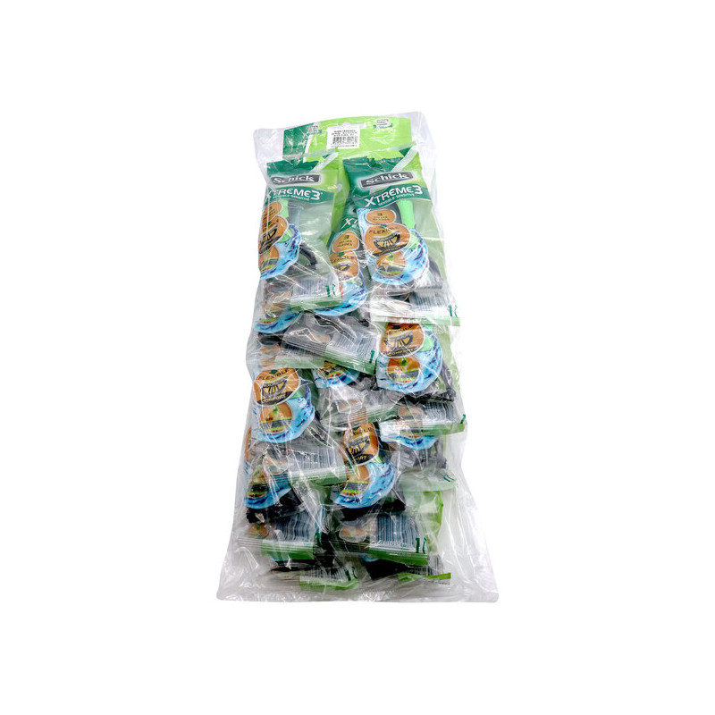 MAQ.SCHICK XTREME-3 PIEL SENSIBLE 12 UND