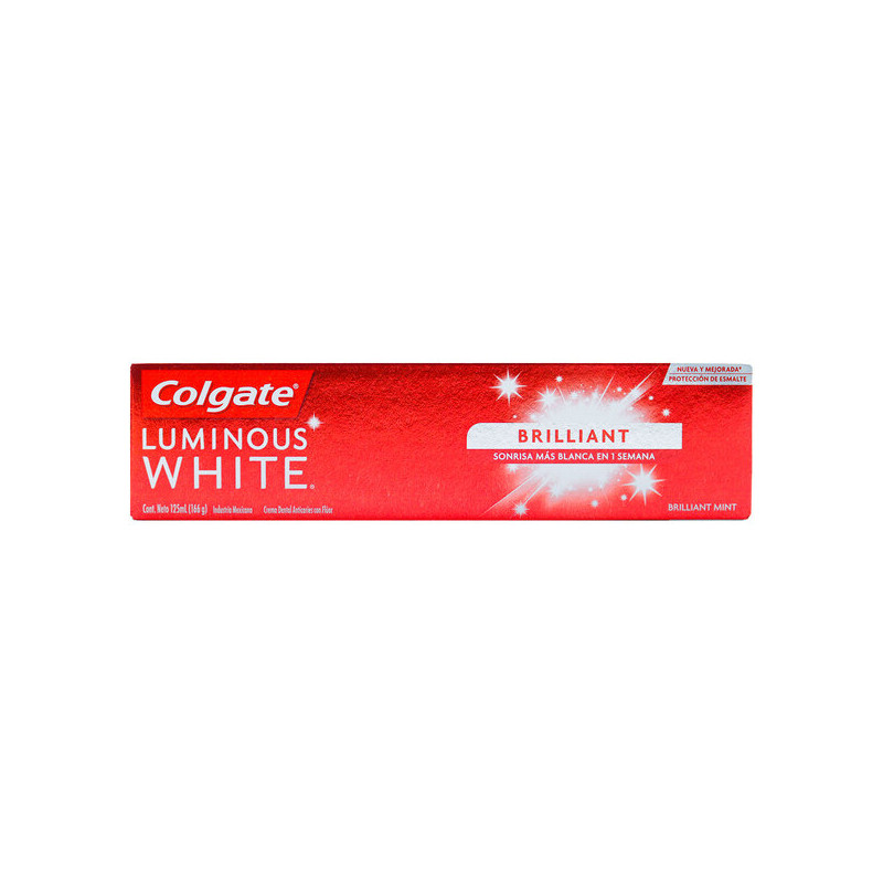 CRE.DEN.COLGATE LUMINOUS WHITE 125 ML