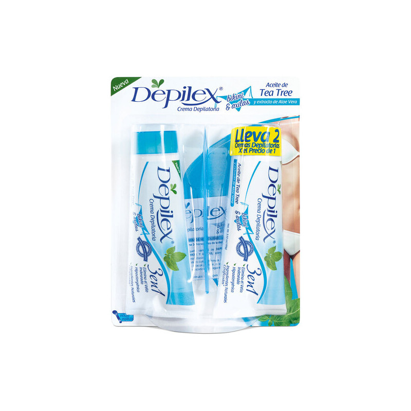 CRE.DEPILEX 3EN1 BIQUINI Y AXILA 100 2X1