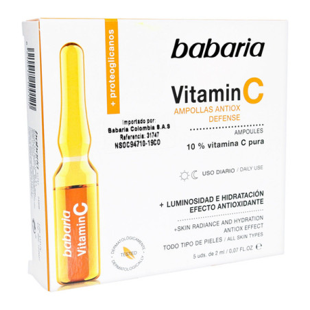 AMP. FACIAL VIT.C BABARIA 2 ML 5 UDS