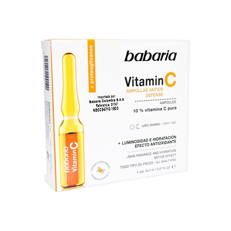 AMP. FACIAL VIT.C BABARIA 2 ML 5 UDS