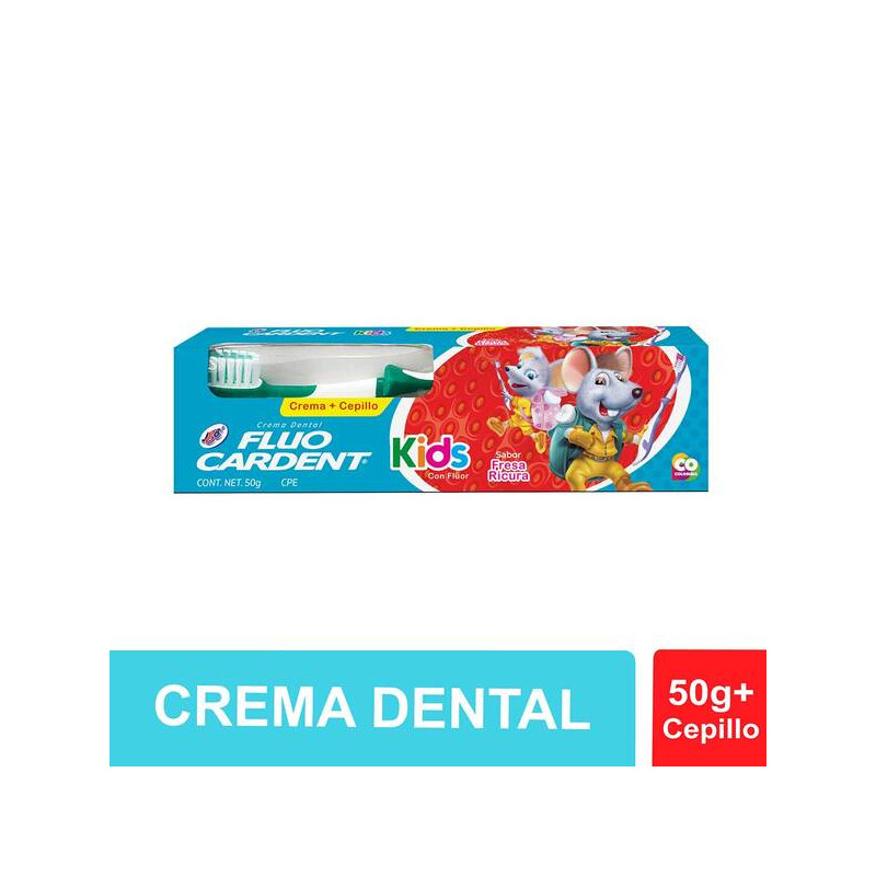 CREM.DENTAL FLUOCARDENT KIDS 50 GR CEPIL