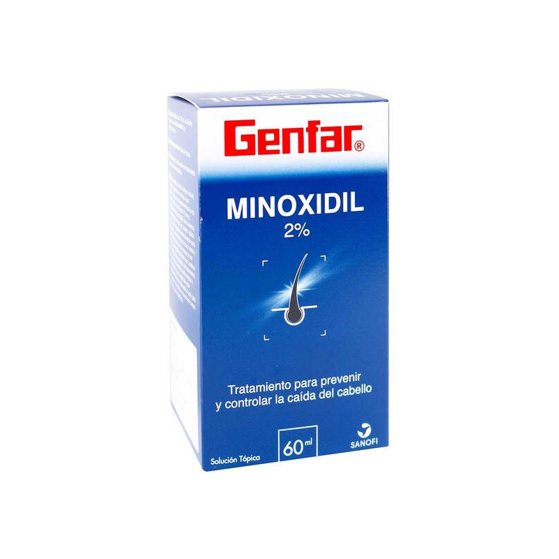 ( ) MINOXIDIL 2% LOCION 60 MILILITROS GF