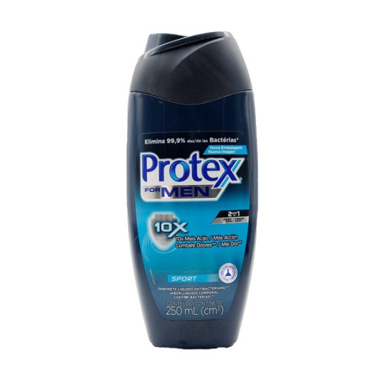 JABON PROTEX LIQ.FOR MEN SPORT 250 ML             