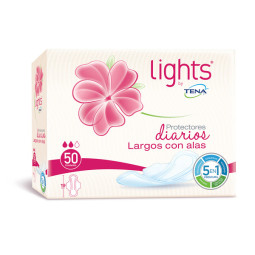 PROT.TENA LARGO ALAS DISCREET 50UND