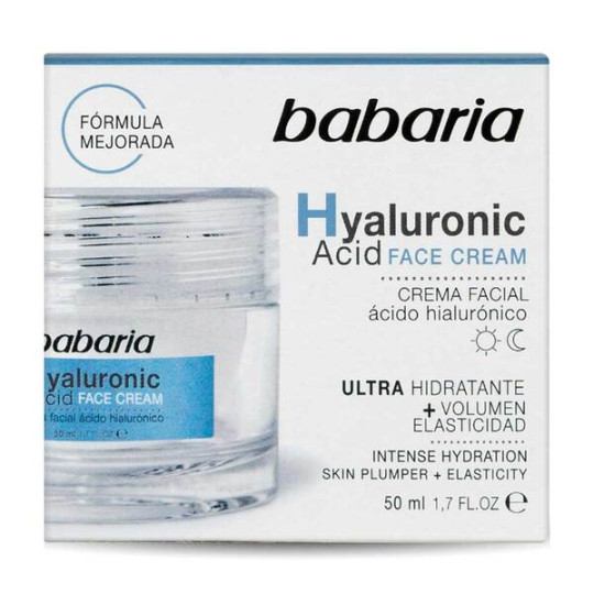 CREMA BABARIA FACIAL ACIDO HIAL.50 ML