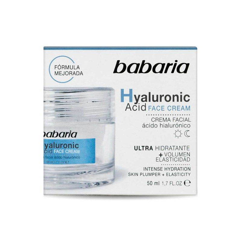 CREMA BABARIA FACIAL ACIDO HIAL.50 ML
