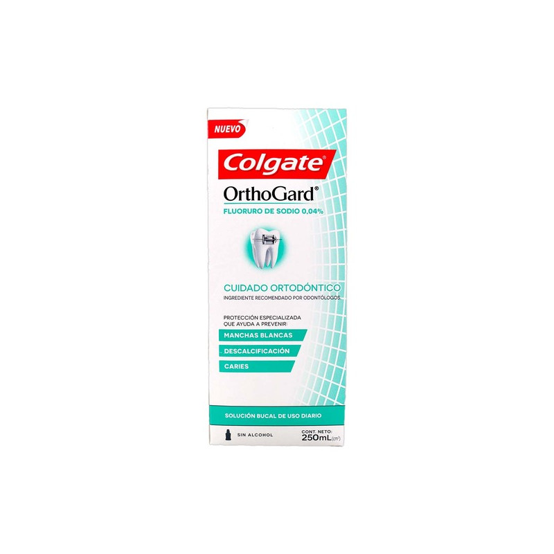ENJUAGUE BUCAL COLGATE ORTHOGARD 250ML