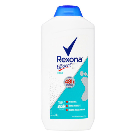 TALCO REXONA EFFICIENT FRESH 180 GR