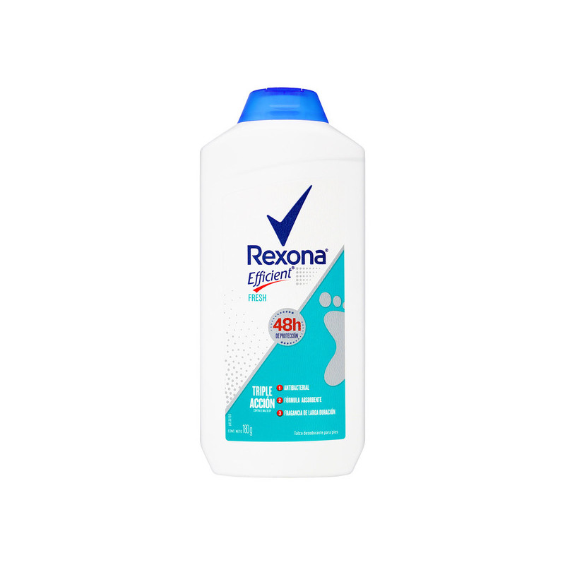 TALCO REXONA EFFICIENT FRESH 180 GR