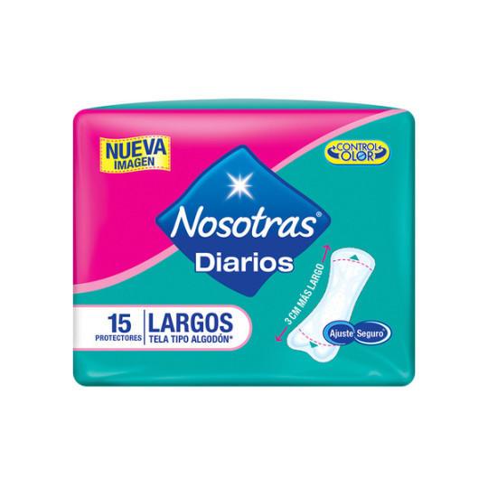 PROT.NOSOTRAS DIARIOS LARGOS 15 UND
