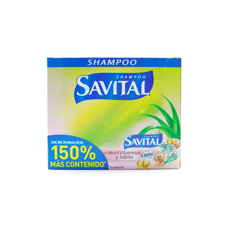 CHA.SAVITAL MULTIVITAM.SABILA 25ML 20SBS