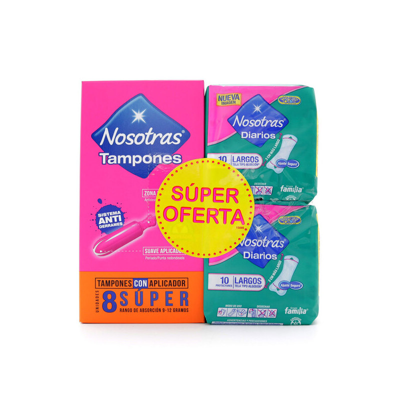 TAMP.NOSOTRAS.APLI.SUP.8UN+2PRO.LAR.S.OF