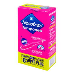 TAMP.NOSOTRAS APLICADOR SUPER PLUS 8UND