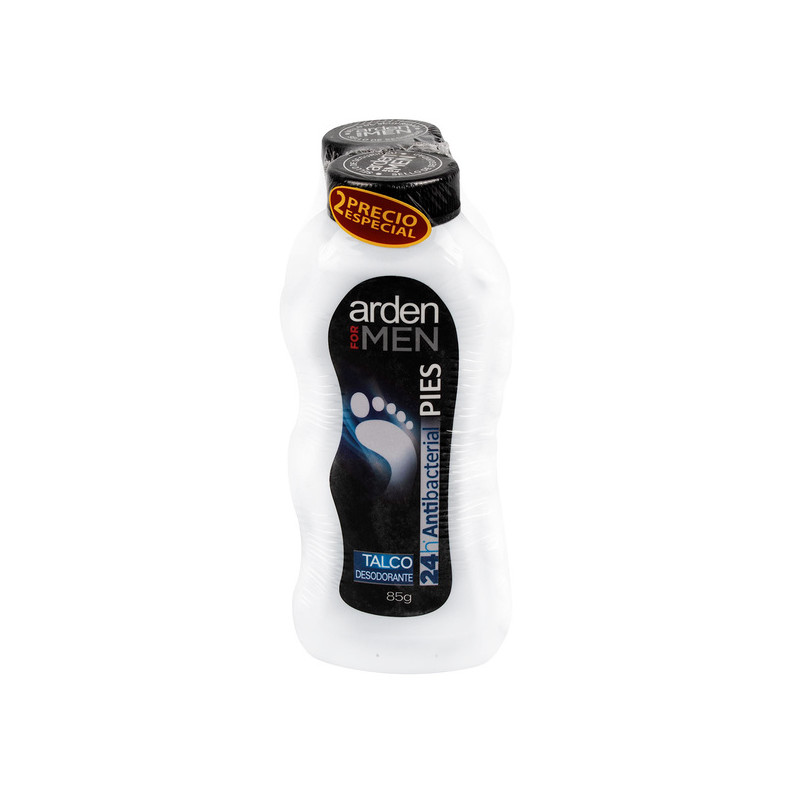2 TALCOS ARDEN FOR MEN 85 GR P.E