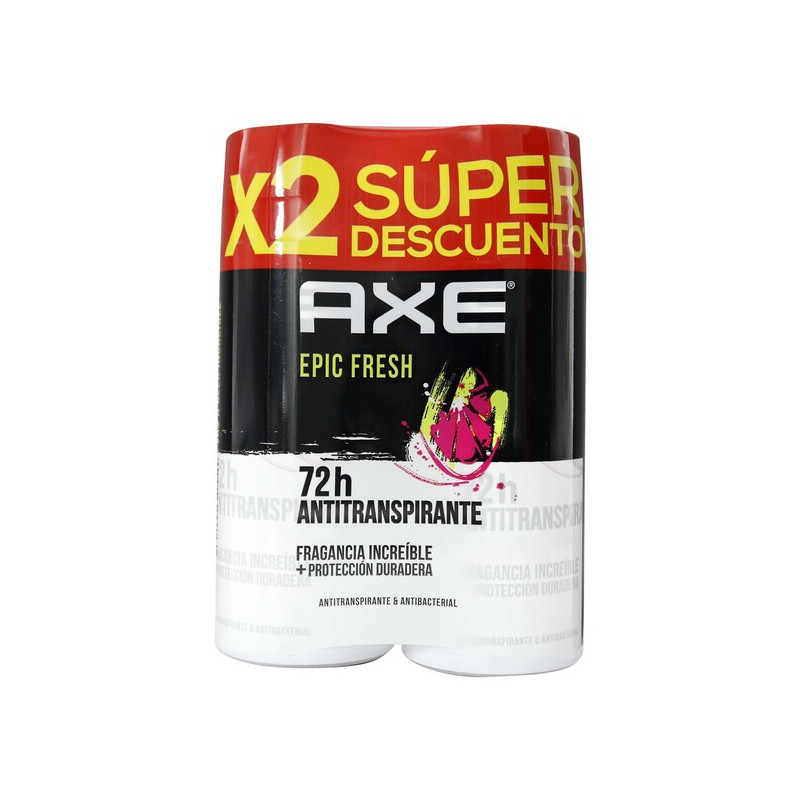 2 DTE AXE SPRAY EPIC FRESH ANTITRA.152ML