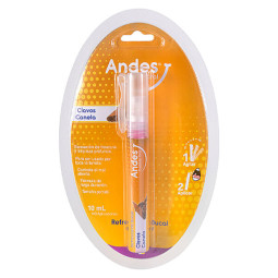 ( ) REFRESCANT BUCAL ANDES CLAV.CANE 10ML LB