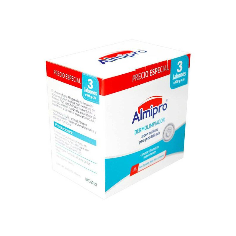 TRIPACK ALMIPRO JAB.DERMOLIMPIADOR 100GR