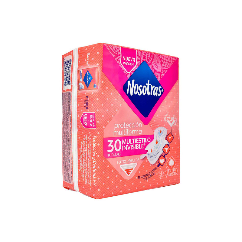 NOSOTRAS INVISIBLE MULTIESTILO 30 UDS