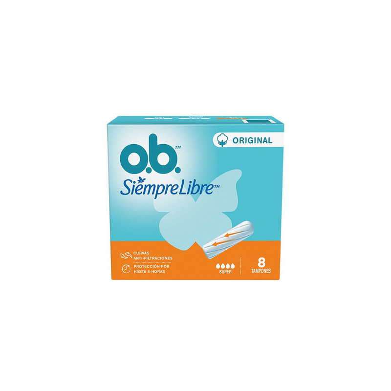 TAMPON OB SIEMPRE LIBRE ORIG SUPER 8 UND