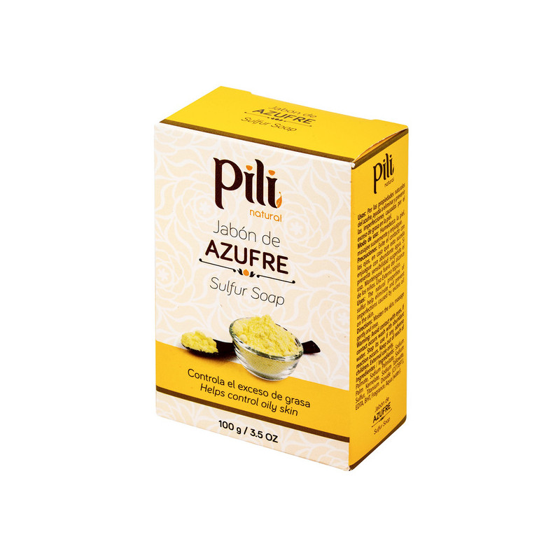 JABON AZUFRE PILI 100 GR