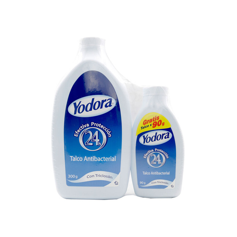 TALCO YODORA 300 GR 90 GR
